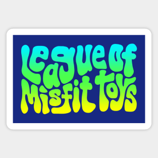 League of Misfit Toys Word Art Magnet